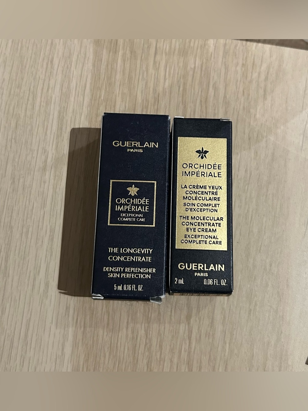 Guerlain Orchidee imperiale eye cream and serum